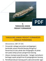 Tanggung Jawab Freight Forwarder