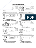 4 Les Alphas Consonnes Histoire Des Alphas PDF