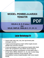 Model Tematik SLB