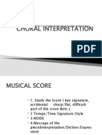 Choral Interpretation