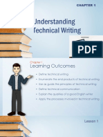 Chapter 1-Lesson 1 Understanding Technical Writing