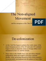 The Non-Aligned Movement: and The Emergence of The Third World