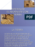 Materiales Elaboradoscn Tierra