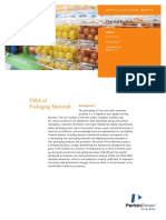 TMA of Packaging Materials: Thermal Analysis