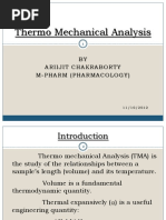 Thermo Mechanical Analysis