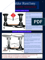 Shoulder Rest Isny: Short Assembly Instructions