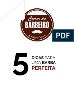 5 Dicas Barba Perfeita