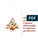 Ghid de Promovare A Igienei Alimentației În Sistemul Penitenciar PDF