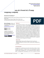 Plan The Business of A Vessel of A Tramp Shipping Company: Alexandros M. Goulielmos