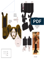 Blog Paper Toy Papertoys Beatles Ringo Starr Template PDF