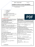 Les Ensembles de Nombres N Z Q D Et R Cours Et Exercices Corriges PDF