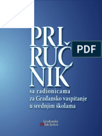 Prirucnik-Radionice Za Nastavnike GV U Srednjoj Skoli