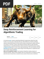 Deep Reinforcement Learning for Algorithmic Trading