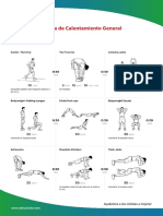 Rutina Calentamiento General PDF