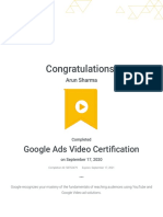 Arun - Sharma - 1310 - Google Ads Video