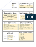 Order of Operations Pemdas: Commutative Law