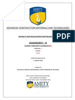 Assignment 9 - Somesh Siddharth - A1988520002 - Making A High-Rise Building Earthquake Proof