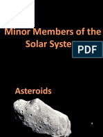 Minor Members of The Solar System