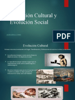 Evolución Cultural y Evolución Social TEORIA DE LA CULTURA II