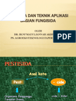 PESTISIDA DAN TEKNIK APLIKASI, Fungisida