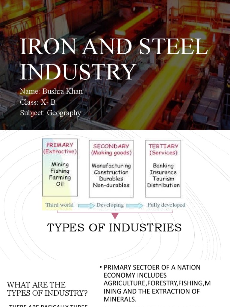 Overview of India's Iron and Steel Industry | PDF | Pollution | Industries