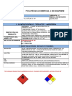 Ficha Técnica - Alcohol Etilico 70° Quimi V 2.0 PDF