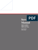 Toyota Forklift 7HBW30-7TB50 Service Manual