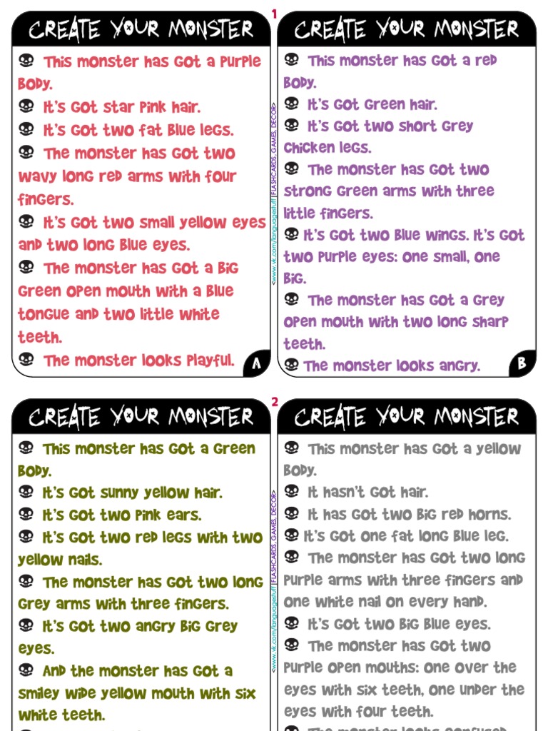 Create Your Own Monster Guide | PDF | Nature