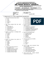 Soal UAS Ganjil Agama Islam XI