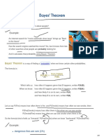 Bayes' Theorem Bayes' Theorem: Example