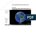 Calculos en Hcanales, Global Mapper, Google Earth Pro y
