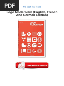 PDF Logo Modernism English French and German Edition - Compress