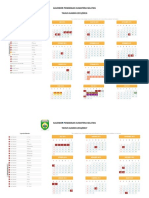 Kalender Pendidikan Sumatera Selatan 2015-2019