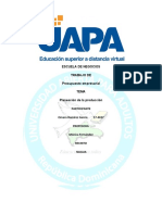 Tarea 4 de Presupuesto Empresarial