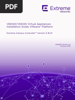 Ve6120/Ve6125 Virtual Appliances Installation Guide Vmware® Platform