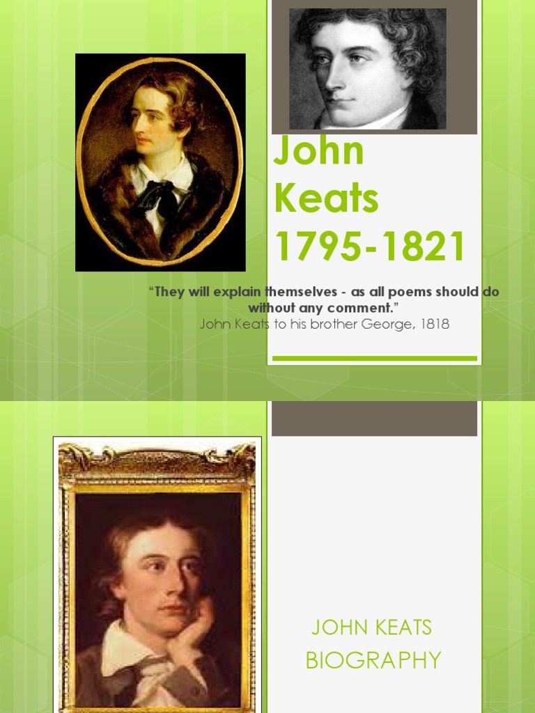 John Keats: Life and Poetry Overview | PDF | John Keats | Sonnets