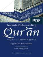 Towards Understanding The Qur An Volume 1 PDF