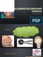 Sialadenitis Esclerosante Crónica
