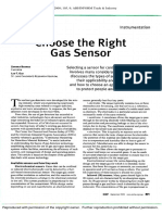 Choose The Right Gas Sensor