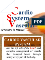 Cardiovascular System Pressure and the Heart's Double Pump Function