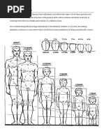 Human Anatomy: Basic Body Proportions | PDF | Pelvis | Hip