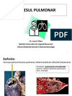 Curs 5- Abces pulmonar