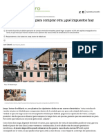 Vender Una Vivienda para Comprar Otra - ¿Qué Impuestos Hay Que Pagar