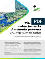 Titulacion Amazonia Peruana - CIFOR