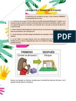 Tips para Realización y Término de Actividades PDF