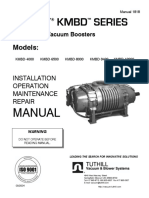 1818 - KMBD-4500-10000 Installation Operation Maintenance Repair Manual - Mechanical Vacuum Boosters