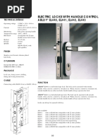 Abloy EL560 Electromechanical Lock Guide | PDF | Door | Screw