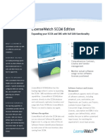 Datasheet LicenseWatch SCCM Edition