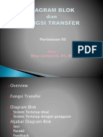 Topik 02 - Diagram Blok Dan Fungsi Transfer - Compressed PDF