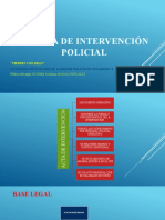 El Acta de Intervención Policial